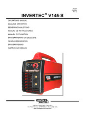 Lincoln Electric INVERTEC V145-S Manual De Instrucciones