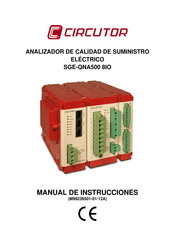 Circutor SGE-QNA500 8IO Manual De Instrucciones