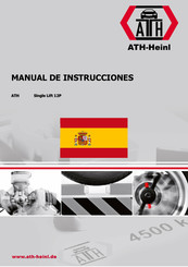 ATH-Heinl Single Lift 12P Manual De Instrucciones