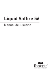 Focusrite Liquid Saffire 56 Manual Del Usuario