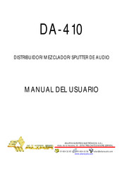 Altair DA-410 Manual Del Usuario