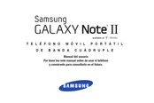 Samsung GALAXY Note II Manual Del Usuario