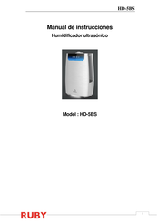 Ruby HD-5BS Manual De Instrucciones