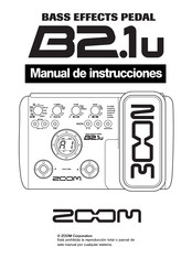 Zoom B2.1u Manual De Instrucciones