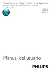 Philips HTD3510 Manual Del Usuario