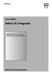 V-ZUG Adora SL integrado Manual De Instrucciones