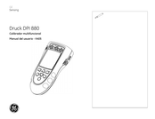 GE Druck DPI 880 Manual Del Usuario