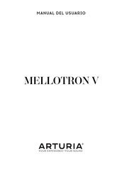 Arturia Mellotron V Manual Del Usuario