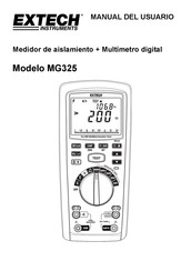 Extech Instruments MG325 Manual Del Usuario