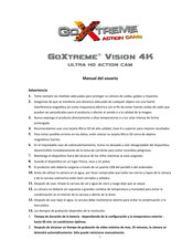 goxtreme Vision 4K Manual Del Usuario