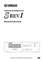 Yamaha S REV 1 Manual De Instrucciones