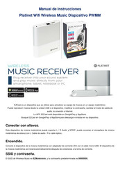 Platinet WIRELESS MUSIC RECEIVER Manual De Instrucciones