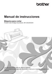 Brother 891-Z03 Manual De Instrucciones