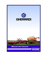 GHERARDI G600 Manual Del Usuario