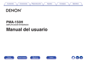 Denon PMA-150H Manual Del Usuario