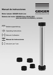 GEIGER Solid Line GU4540 Manual De Instrucciones