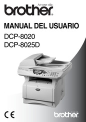 Brother DCP-8020 Manual Del Usuario