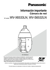 Panasonic WV-X6533LN Manual De Instrucciones