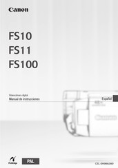 Canon FS11 Manual De Instrucciones