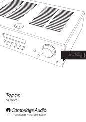 Cambridge Audio Topaz SR10 Manual Del Usuario