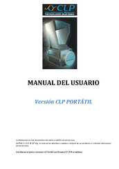 CLP PORTÁTIL Manual Del Usuario