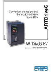 GEFRAN-SIEI ARTDriveG -EV Manual De Instrucciones