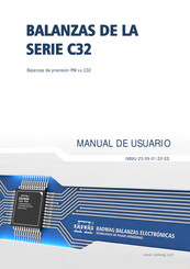 RADWAG C32 Serie Manual De Usuario