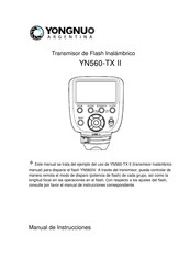 Yongnuo YN560-TX II Manual De Instrucciones