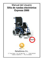 rehagirona Express 2000 Manual Del Usuario