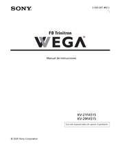 Sony WEGA KV-21FA515 Manual De Instrucciones