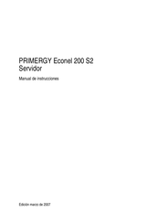 Fujitsu Siemens Computers PRIMERGY Econel 200 S2 Manual De Instrucciones