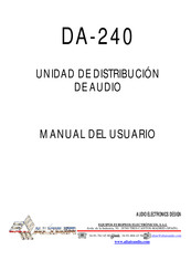 Altair DA-240 Manual Del Usuario