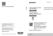 Sony ILCE-7S Manual De Instrucciones
