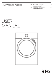 AEG LAVATHERM 7DBG831 Manual De Instrucciones