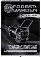 Forest & Garden SG 10860E/1 Manual Del Usuario Y Garantía