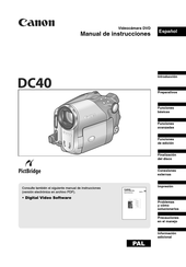 Canon DC40 Manual De Instrucciones