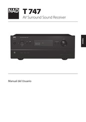 NAD T 747 Manual Del Usuario