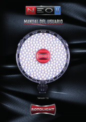 Rotolight NEO II Manual Del Usuario