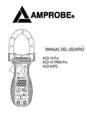 Amprobe ACD-16 TRMS Pro Manual Del Usuario