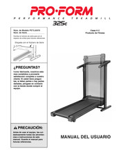 ICON Health & Fitness Pro-Form 325E Manual Del Usuario