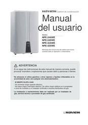 Navien NPE-24AWE Manual Del Usuario