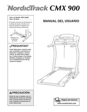 ICON Health & Fitness NordicTrack CMX 900 Manual Del Usuario