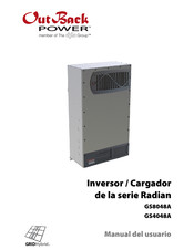 Out Back Power Radian GS4048A Manual Del Usuario