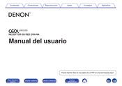 Denon CEOL piccolo DRA-N4 Manual Del Usuario