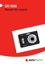 AgfaPhoto DC-830 Manual De Usuario