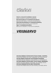 Clarion VRX868RVD Manual De Instrucciones Y De Instalación