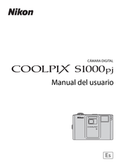 Nikon COOLPIX S1000pj Manual Del Usuario