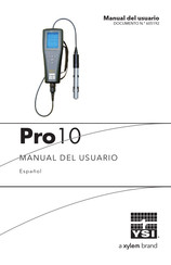 Xylem YSI Pro10 Manual Del Usuario