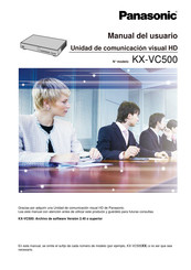 Panasonic KX-VC500 Manual Del Usuario