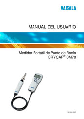 Vaisala DRYCAP DM70 Manual Del Usuario